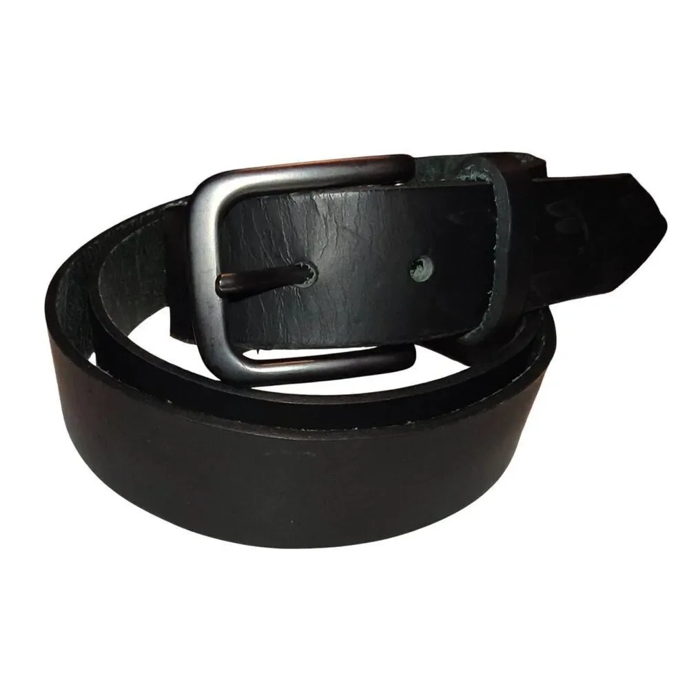 Timberland black leather belt Size 42. Width 1.25